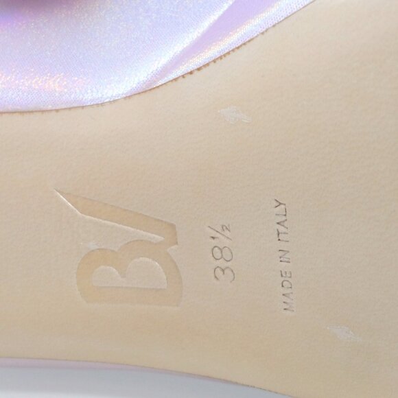 NIB$530 Bettina Vermillon Anita Platform Mules Block Heel Slip-0n Sandals 38.5 - Picture 15 of 16